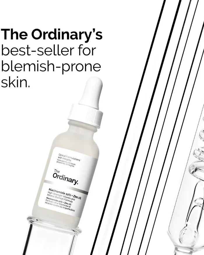 The Ordinary Niacinamide 10% + Zinc 1%: Your Go-To Solution for Flawless Skin