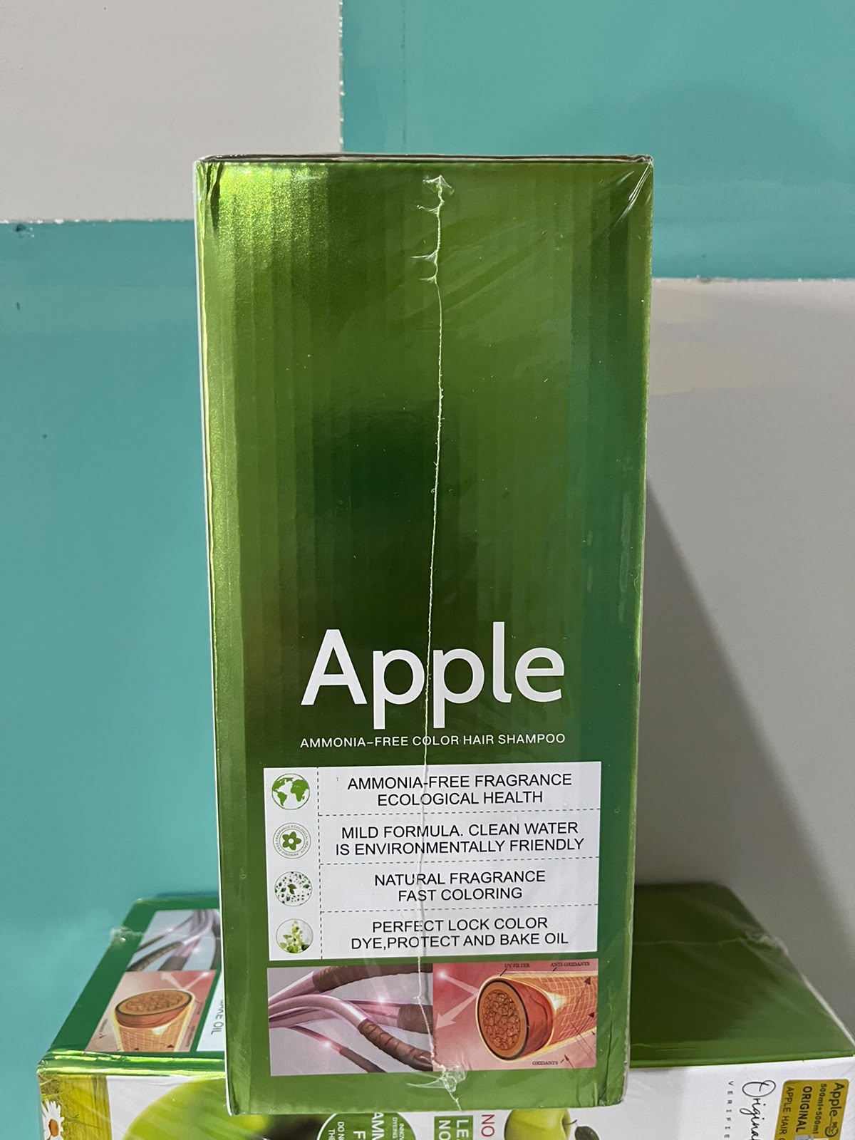 Original Apple Hair Color 96 | Ammonia-Free (2x 500ml)