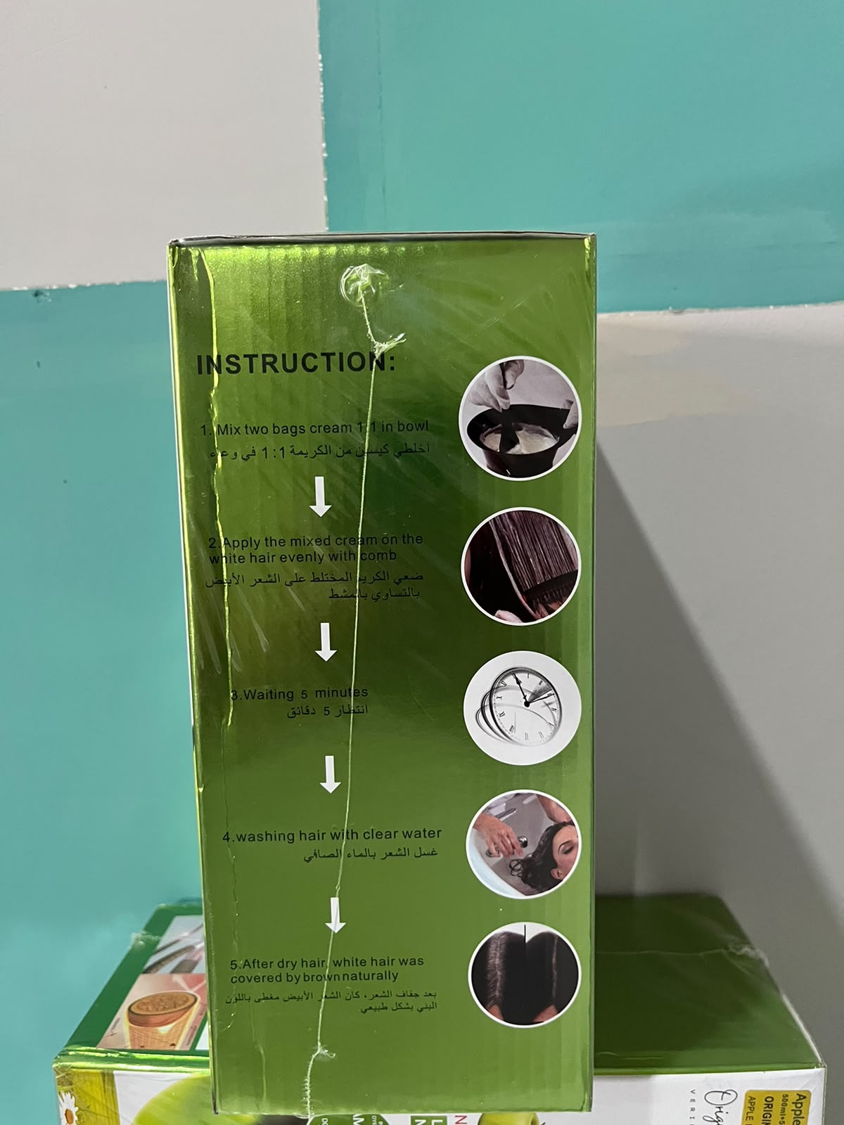 Original Apple Hair Color 96 | Ammonia-Free (2x 500ml)
